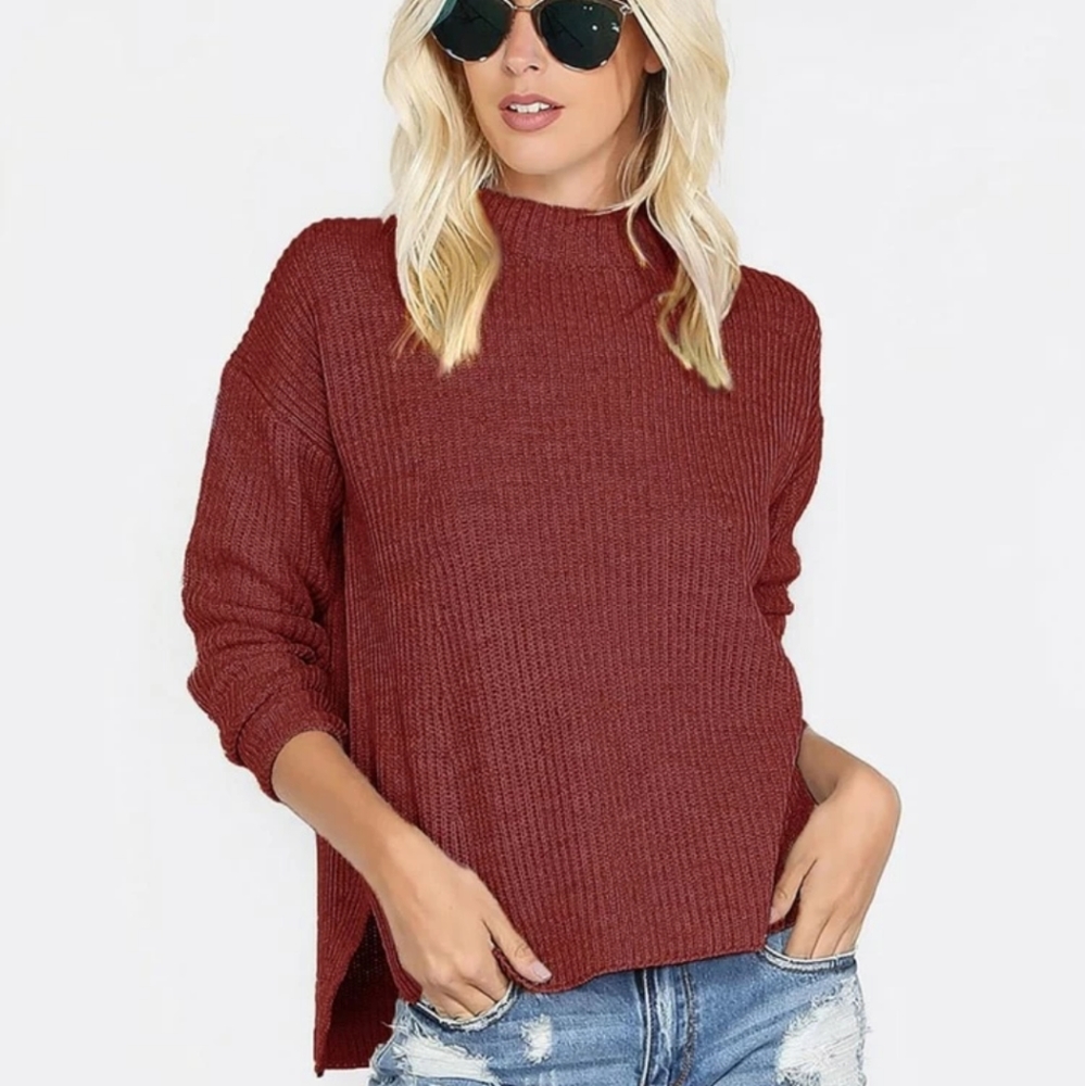 Maroon Sweater
